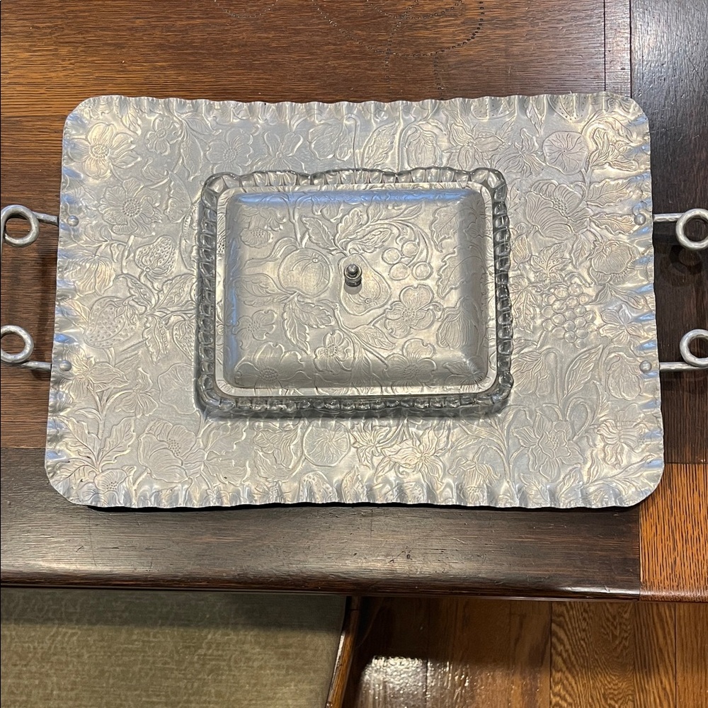 Cromwell Aluminum Tray with Handles